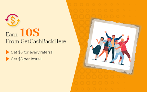 GetCashbackHere Best Cashback Extension  from Chrome web store to be run with OffiDocs Chromium online