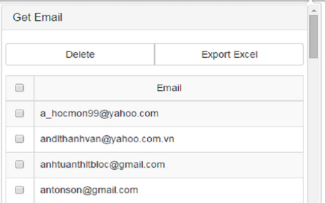 Get Email  from Chrome web store to be run with OffiDocs Chromium online