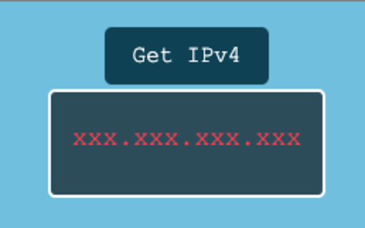 Get IPv4  from Chrome web store to be run with OffiDocs Chromium online