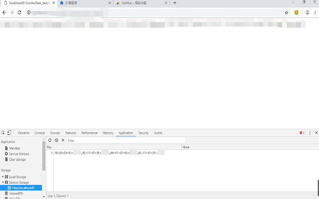 GetMac  from Chrome web store to be run with OffiDocs Chromium online