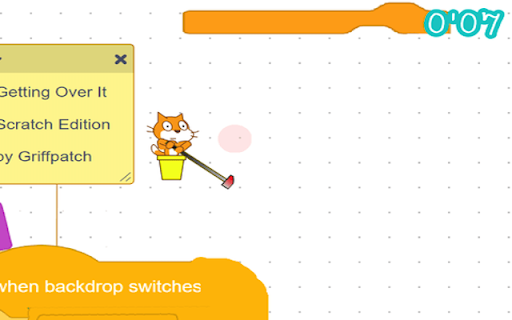 Getting Over It Unblocked  from Chrome web store to be run with OffiDocs Chromium online
