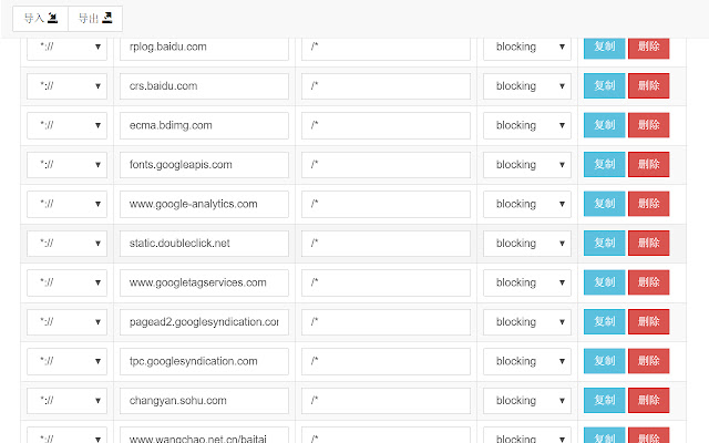 gFilter  from Chrome web store to be run with OffiDocs Chromium online