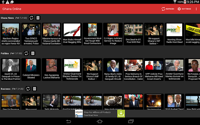 Ghana Online  from Chrome web store to be run with OffiDocs Chromium online