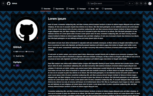 ghcss extension  from Chrome web store to be run with OffiDocs Chromium online