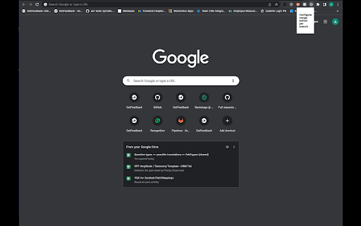 gh merge method  from Chrome web store to be run with OffiDocs Chromium online