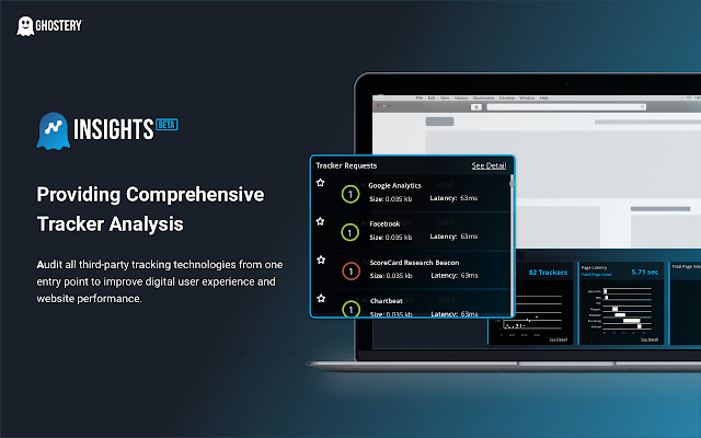 Ghostery Insights Beta  from Chrome web store to be run with OffiDocs Chromium online