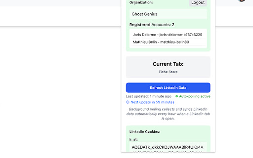 Ghost Genius  from Chrome web store to be run with OffiDocs Chromium online