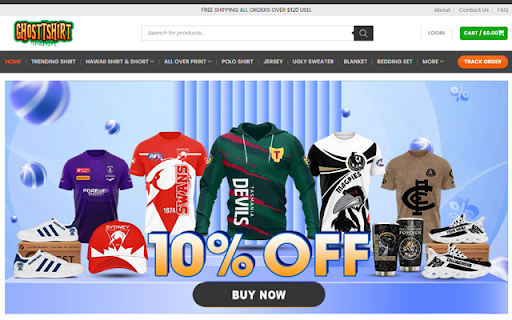 Ghosttshirt  from Chrome web store to be run with OffiDocs Chromium online