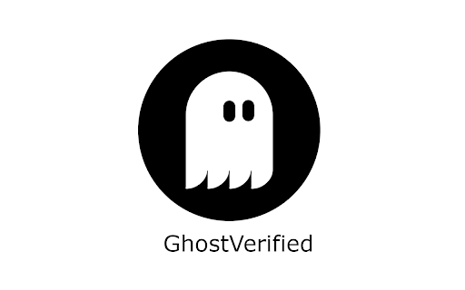 GhostVerified  from Chrome web store to be run with OffiDocs Chromium online