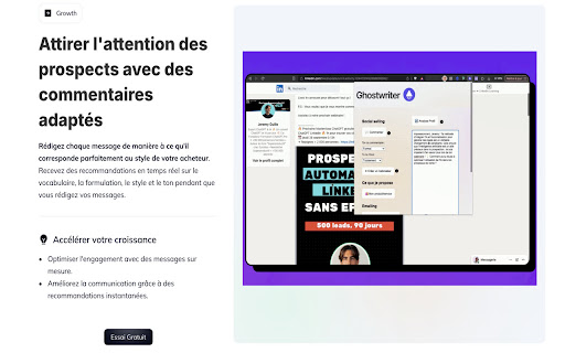 GhostWriter  from Chrome web store to be run with OffiDocs Chromium online