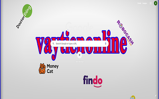 Giao dien vay tien nhanh cua vaytienonline  from Chrome web store to be run with OffiDocs Chromium online