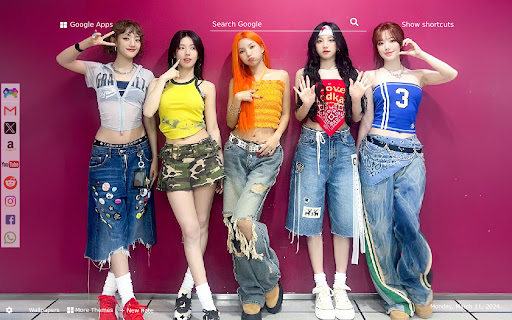 G)I DLE (여자)아이들 Wallpapers New Tab Extension by Gameograf  from Chrome web store to be run with OffiDocs Chromium online