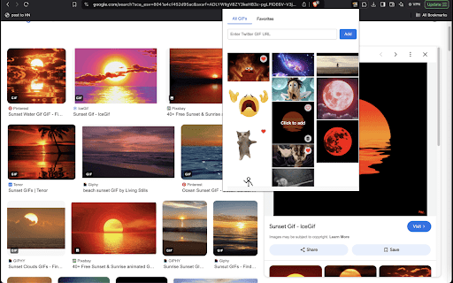 GIF Manager  from Chrome web store to be run with OffiDocs Chromium online