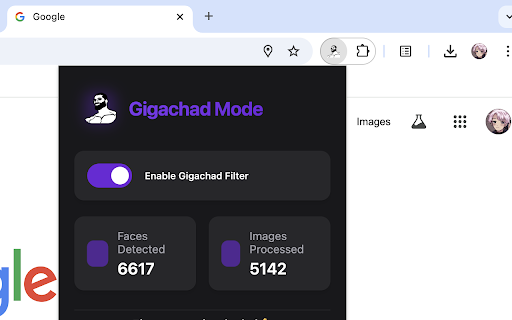 Gigachad  from Chrome web store to be run with OffiDocs Chromium online