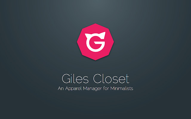 Giles Closet for Minimalists  from Chrome web store to be run with OffiDocs Chromium online