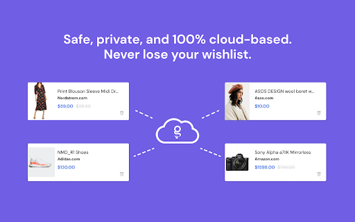 GimmeThat Universal Wishlist for Shopping  from Chrome web store to be run with OffiDocs Chromium online