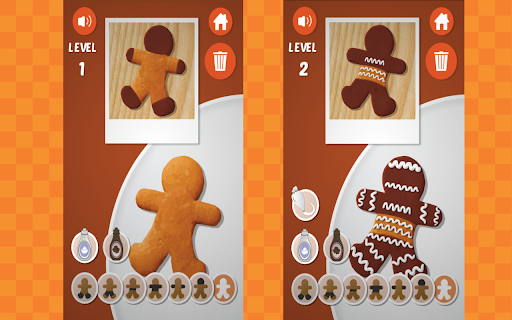 Gingerbread Puzzle Game  from Chrome web store to be run with OffiDocs Chromium online