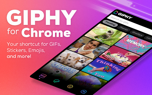 GIPHY for Chrome  from Chrome web store to be run with OffiDocs Chromium online