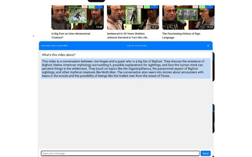 GiPiTube  from Chrome web store to be run with OffiDocs Chromium online