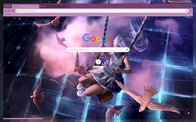 Girl on a swing  from Chrome web store to be run with OffiDocs Chromium online