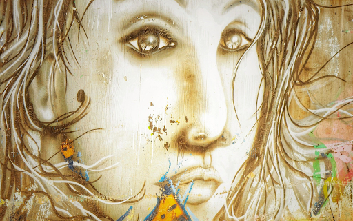 Girl painting  from Chrome web store to be run with OffiDocs Chromium online