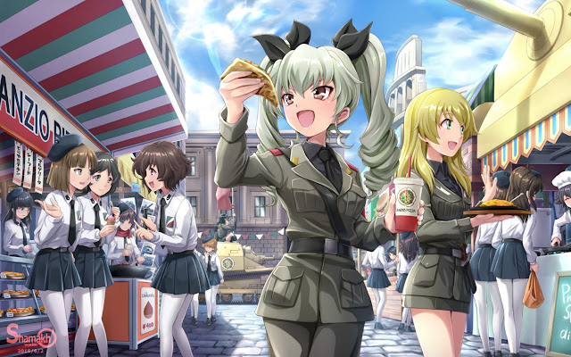 Girls und panzer 09 1920x1080  from Chrome web store to be run with OffiDocs Chromium online