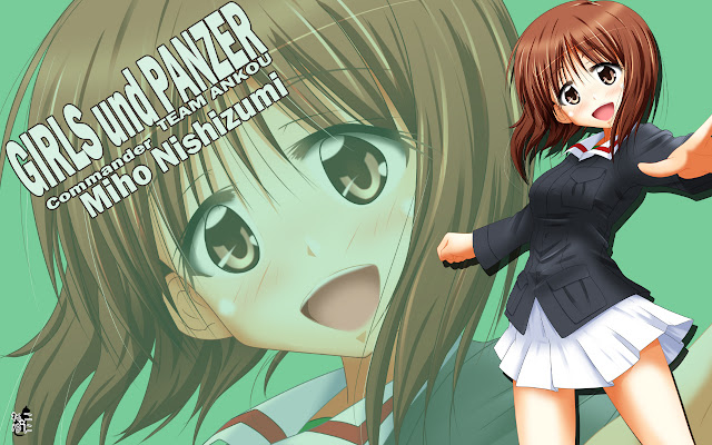 Chrome web mağazasından Girls und panzer 10 1920x1080, OffiDocs Chromium çevrimiçi ile çalıştırılacak