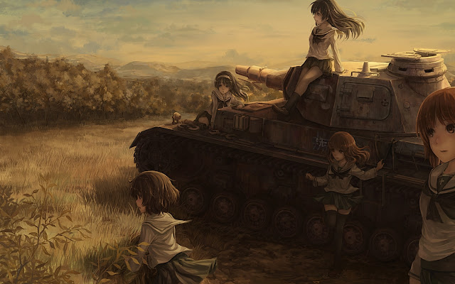 Girls und panzer 21 1920x1080  from Chrome web store to be run with OffiDocs Chromium online