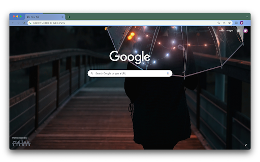 Girl under an umbrella  from Chrome web store to be run with OffiDocs Chromium online
