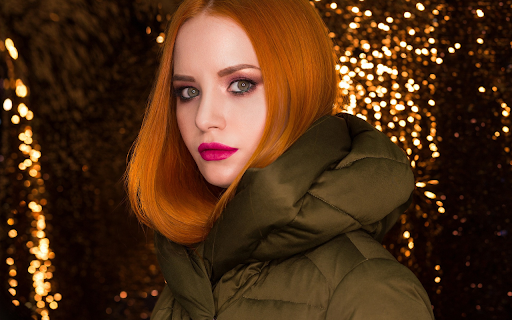 Girl with lotus pink lips  from Chrome web store to be run with OffiDocs Chromium online