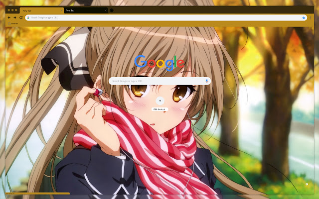 Girl with scarf  from Chrome web store to be run with OffiDocs Chromium online