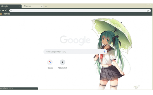 Girl with Umbrella  from Chrome web store to be run with OffiDocs Chromium online