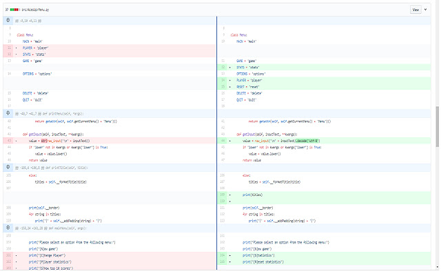 Git Diff Flex  from Chrome web store to be run with OffiDocs Chromium online