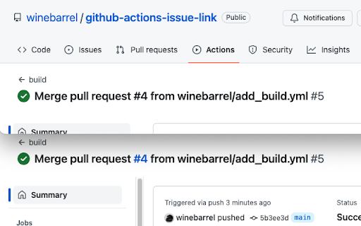 GitHub Actions issue link  from Chrome web store to be run with OffiDocs Chromium online