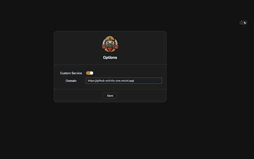 github activity  from Chrome web store to be run with OffiDocs Chromium online