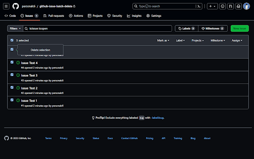 Github batch  from Chrome web store to be run with OffiDocs Chromium online