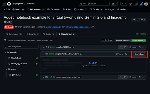 GitHub Colab Link  from Chrome web store to be run with OffiDocs Chromium online