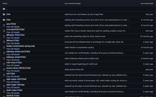 GitHub Hardware Viewer  from Chrome web store to be run with OffiDocs Chromium online