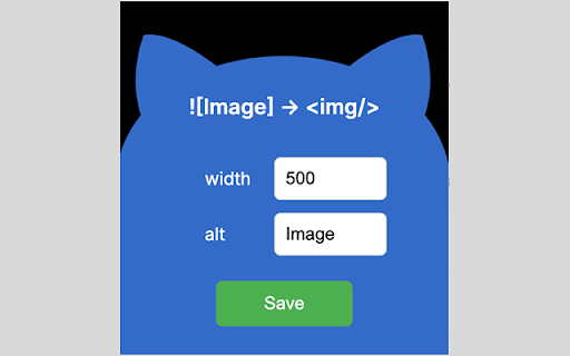 GitHub Image Tag Converter  from Chrome web store to be run with OffiDocs Chromium online
