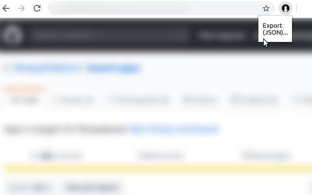 GitHub Issues JSON Export from Chrome web store to be run with OffiDocs Chromium online GitHub Issues JSON Export from Chrome web store to be run with OffiDocs Chromium online