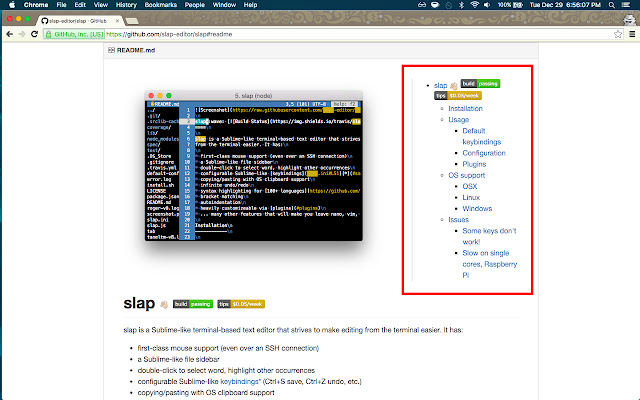 Github Markdown Outline Extension จาก Chrome เว็บสโตร์ที่จะรันด้วย OffiDocs Chromium ออนไลน์