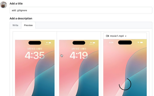 GitHub Media Formatter  from Chrome web store to be run with OffiDocs Chromium online