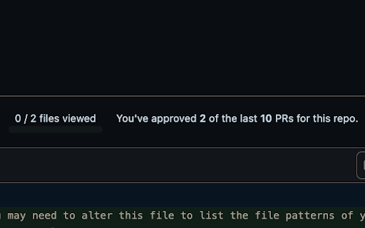 GitHub PR Approval Counter  from Chrome web store to be run with OffiDocs Chromium online