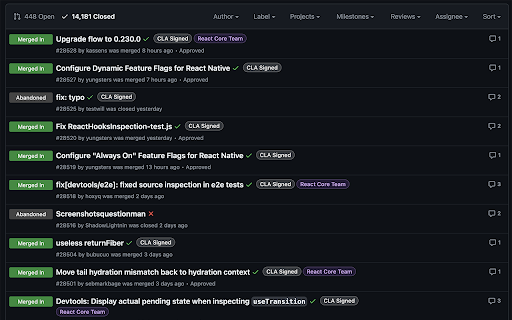 GitHub PR Enhancements  from Chrome web store to be run with OffiDocs Chromium online