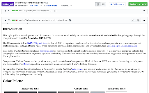 GitHub PRoView  from Chrome web store to be run with OffiDocs Chromium online
