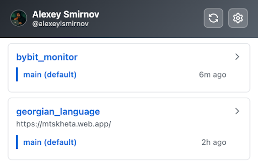 GitHub Repository Manager  from Chrome web store to be run with OffiDocs Chromium online