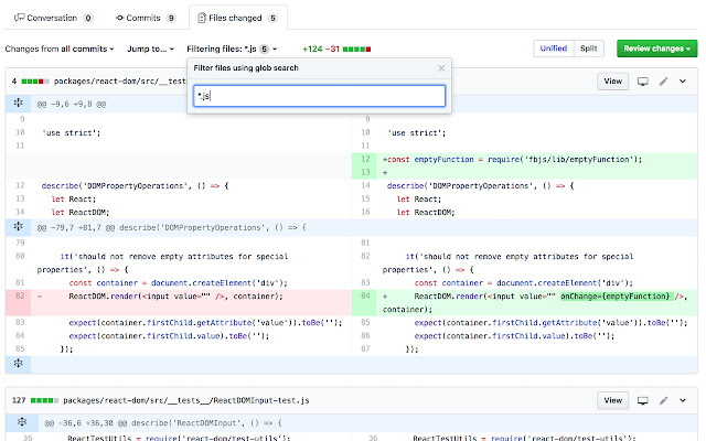 GitHub Review Filter  from Chrome web store to be run with OffiDocs Chromium online