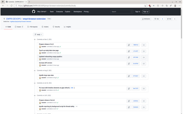 GitHub Timestamp Privacy  from Chrome web store to be run with OffiDocs Chromium online