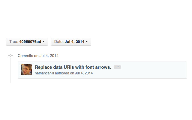 Github Time Travel  from Chrome web store to be run with OffiDocs Chromium online