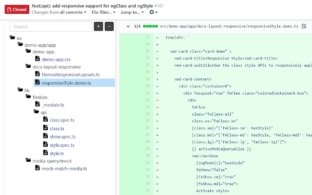 Github Tree Structure  from Chrome web store to be run with OffiDocs Chromium online
